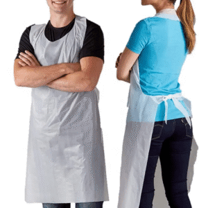 Disposable PE Apron, Waterproof Plastic Gown