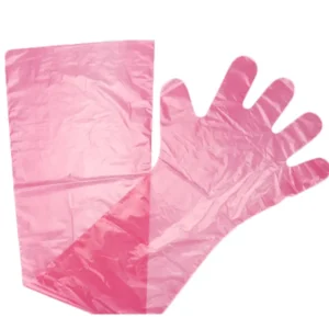 Disposable PE Long Sleeves Gloves, Full Arm Protection